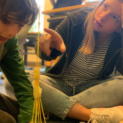 Baumackerschule-Spaghettiturm