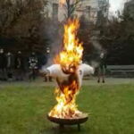 Privatschule Baumackerschule Zürich Oerlikon - Feuerritual