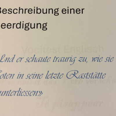 Baumackerschule Zürich Lustige Sprüche