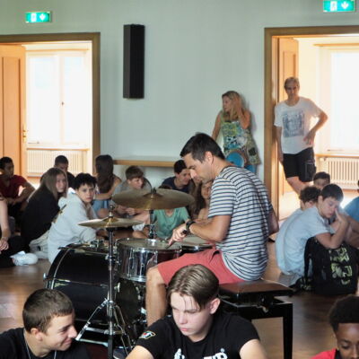 Baumackerschule erster Schultag