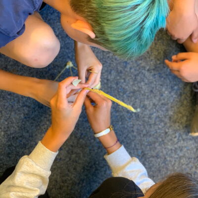 Baumackerschule-Spaghettiturm